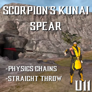 Scorpion's Kunai Spear - Mortal Kombat ( U11 )