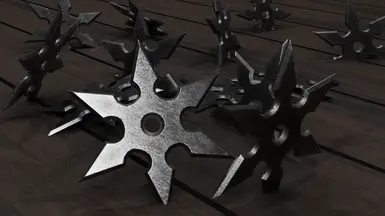 Shuriken (Pouch of throwable ninja stars) 1.0 NOMAD