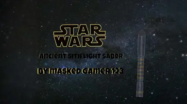 Ancient Sith Lightsaber
