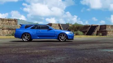 Shooting Brake 2002 Nissan Skyline GT-R V-Spec II at Forza Horizon 5 ...