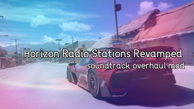 Horizon Radio Stations Revamped (music mod)