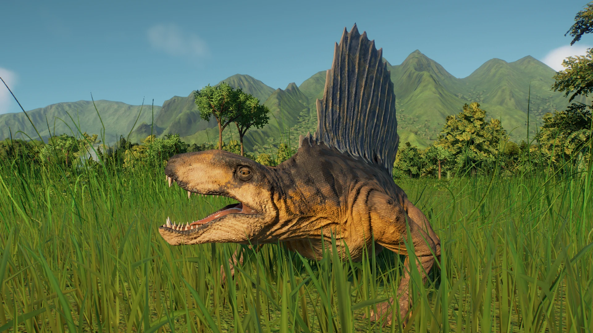 Paleo Dimetrodon (new Cosmetic) At Jurassic World Evolution 2 Nexus 