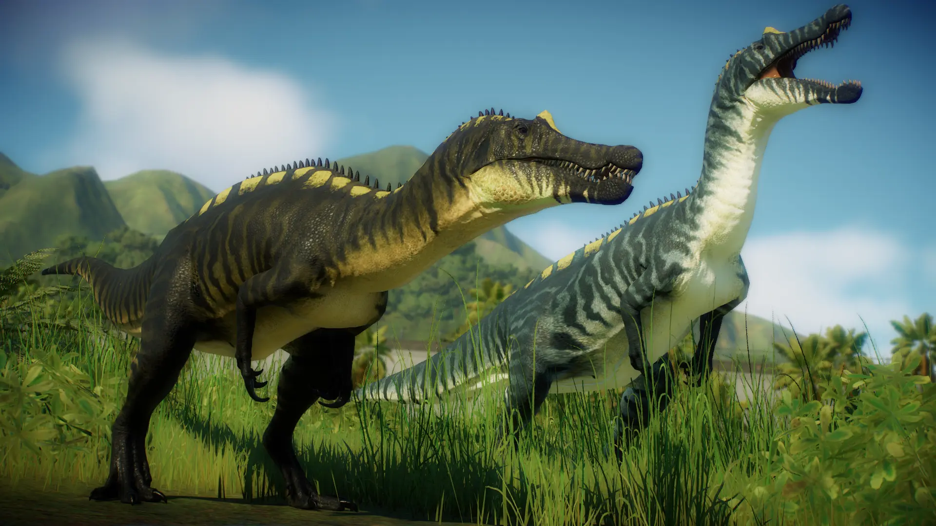 Ichthyovenator new species at Jurassic World Evolution 2 Nexus