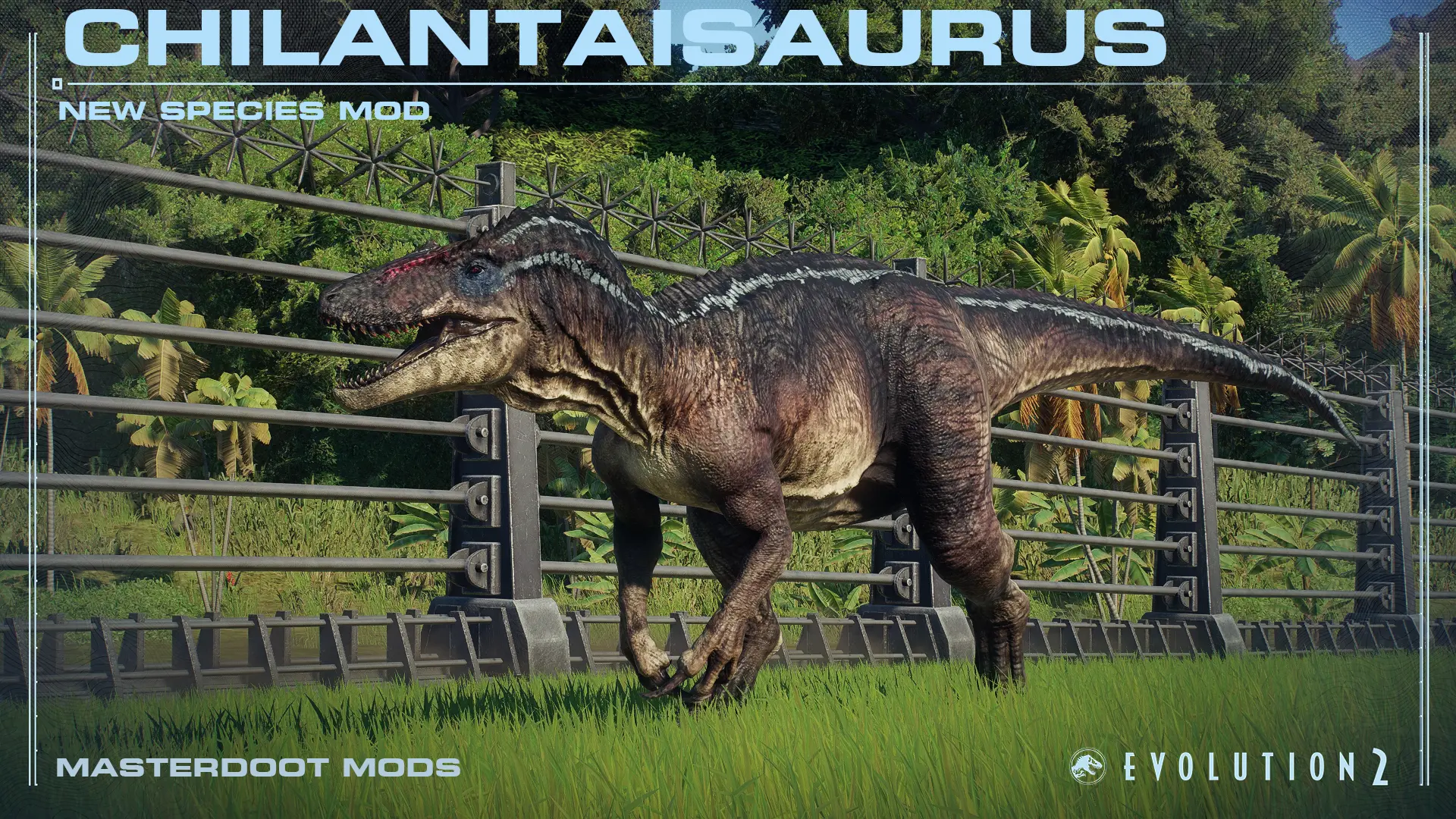 Chilantaisaurus New Species 1 10 Hybrid Update At Jurassic World