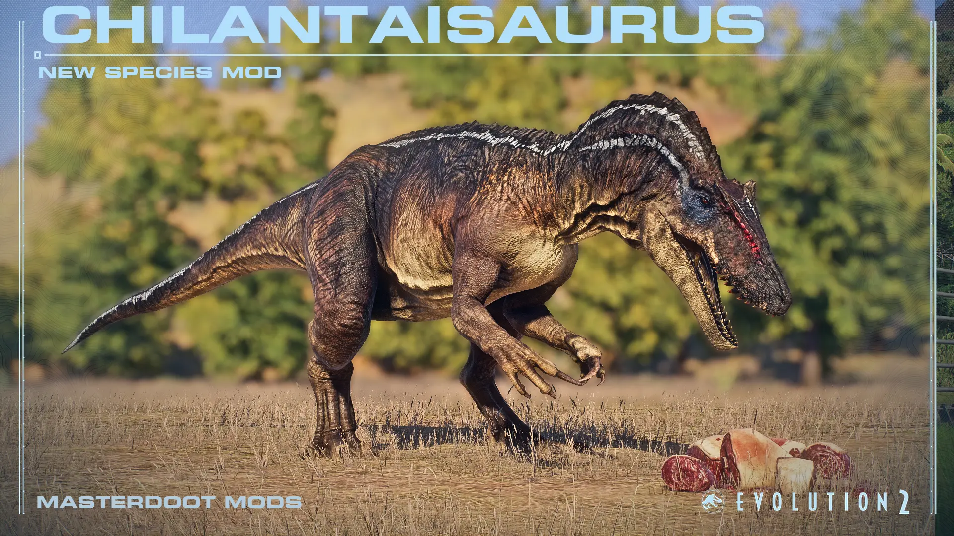 Chilantaisaurus New Species 1 10 Hybrid Update At Jurassic World