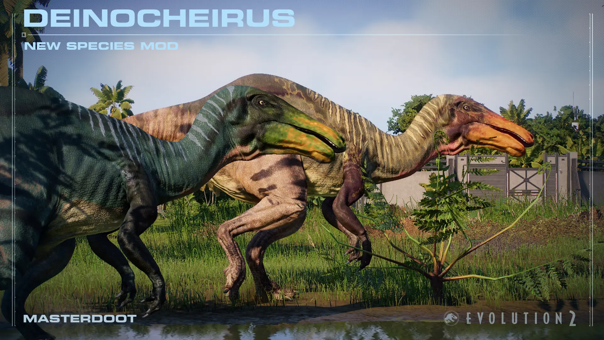 Deinocheirus (NEW SPECIES) at Jurassic World Evolution 2 Nexus - Mods ...