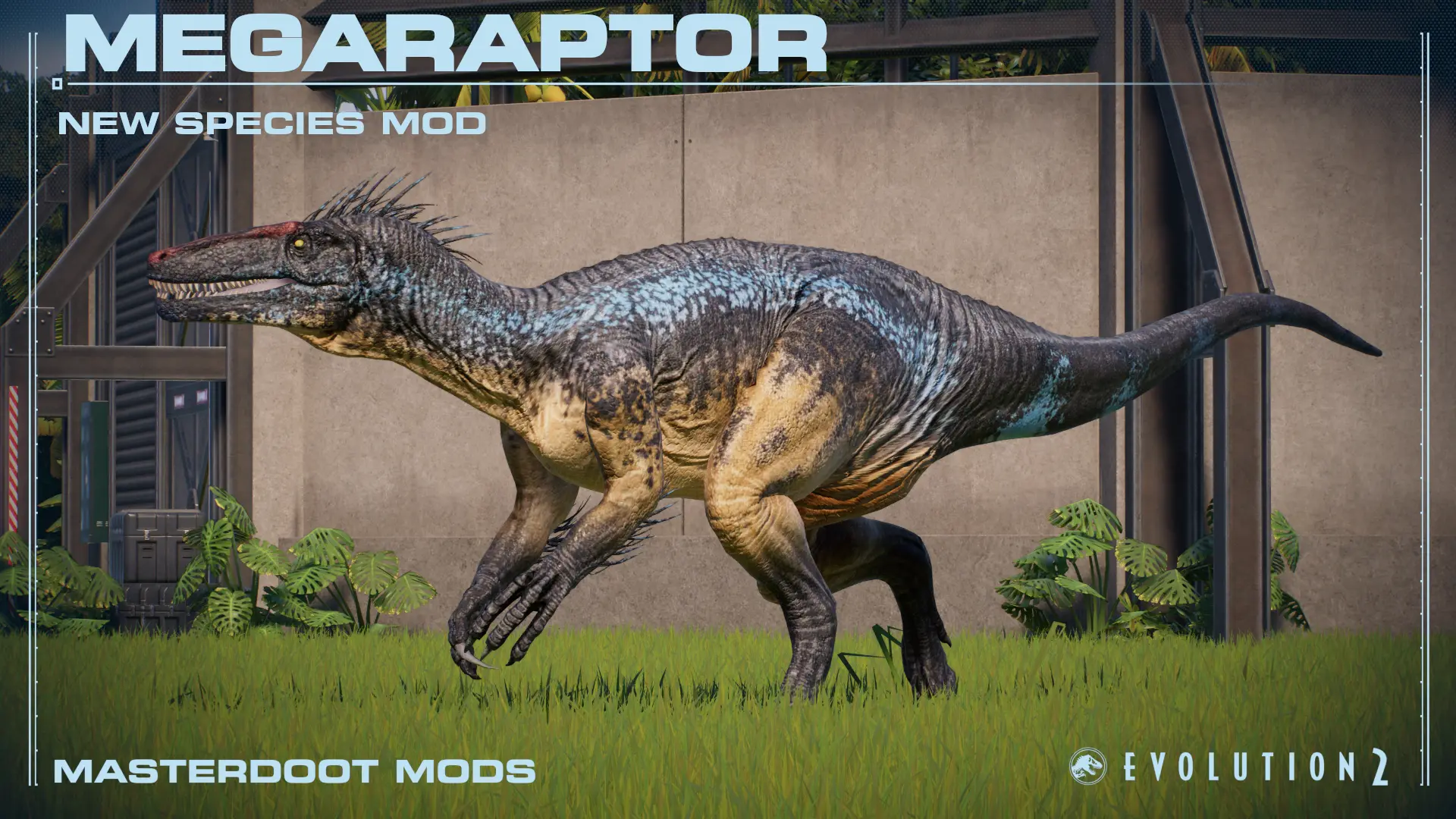 Megaraptor (NEW SPECIES) 1.10 Hybrid Update at Jurassic World Evolution ...