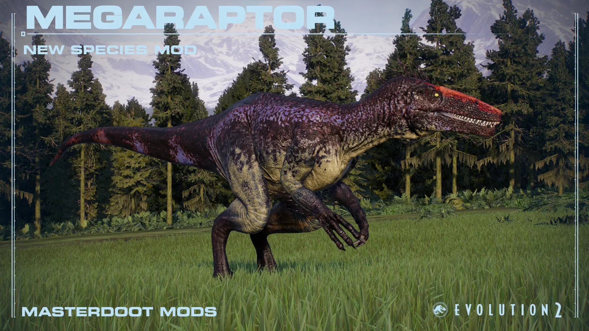 Megaraptor (NEW SPECIES) 1.10 Hybrid Update at Jurassic World Evolution ...