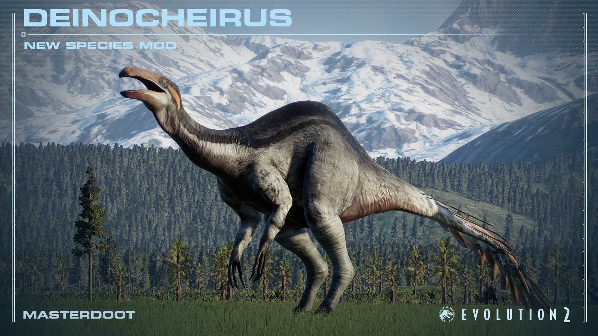 Deinocheirus is revelaled at Jurassic World Evolution Nexus - Mods and  community