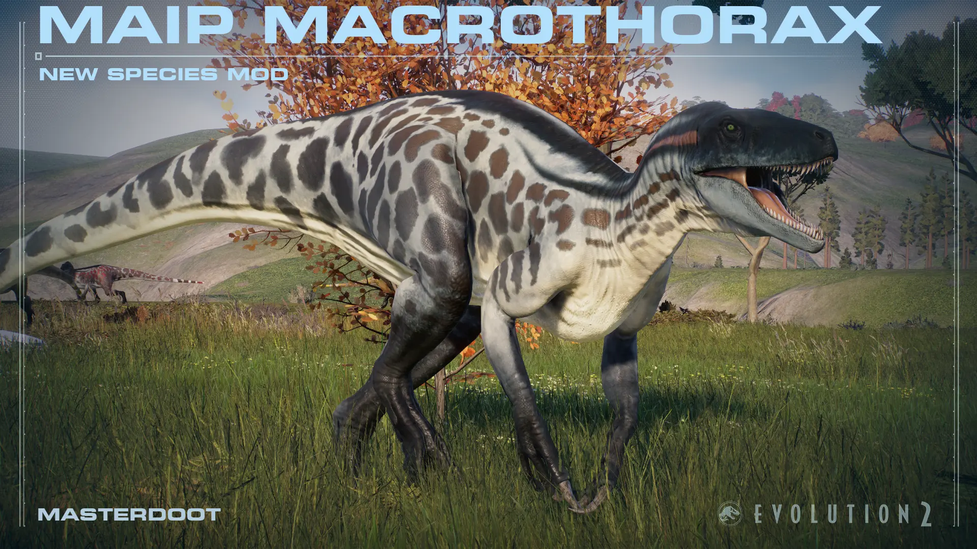 Maip macrothorax (NEW SPECIES) 1.10 Hybrid Update at Jurassic World ...