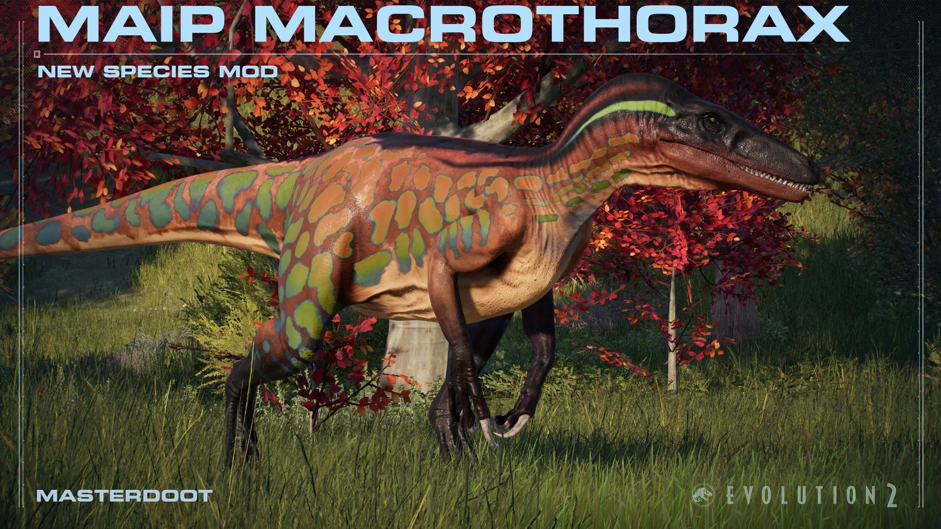 Maip macrothorax (NEW SPECIES) 1.10 Hybrid Update at Jurassic World ...