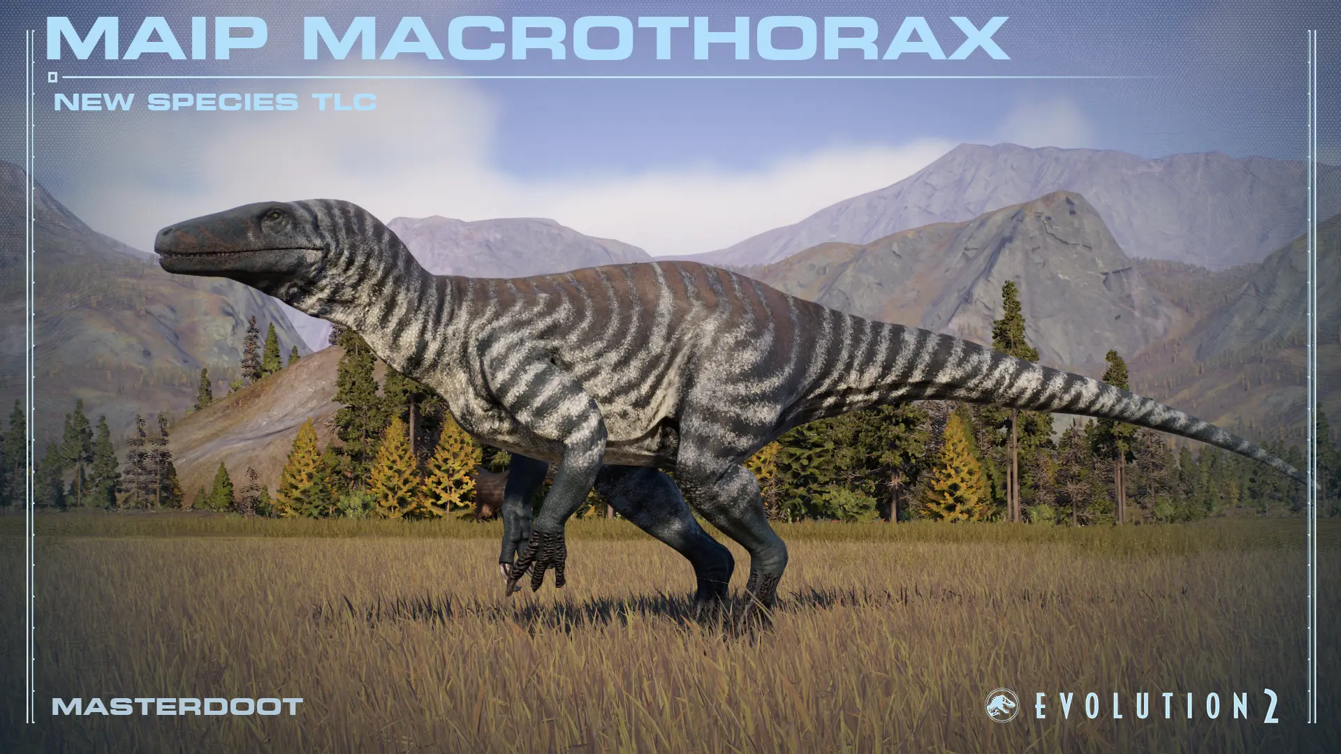 Maip macrothorax (NEW SPECIES) 1.10 Hybrid Update at Jurassic World ...