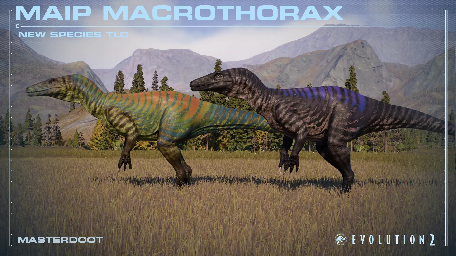 Maip macrothorax (NEW SPECIES) 1.10 Hybrid Update at Jurassic World ...