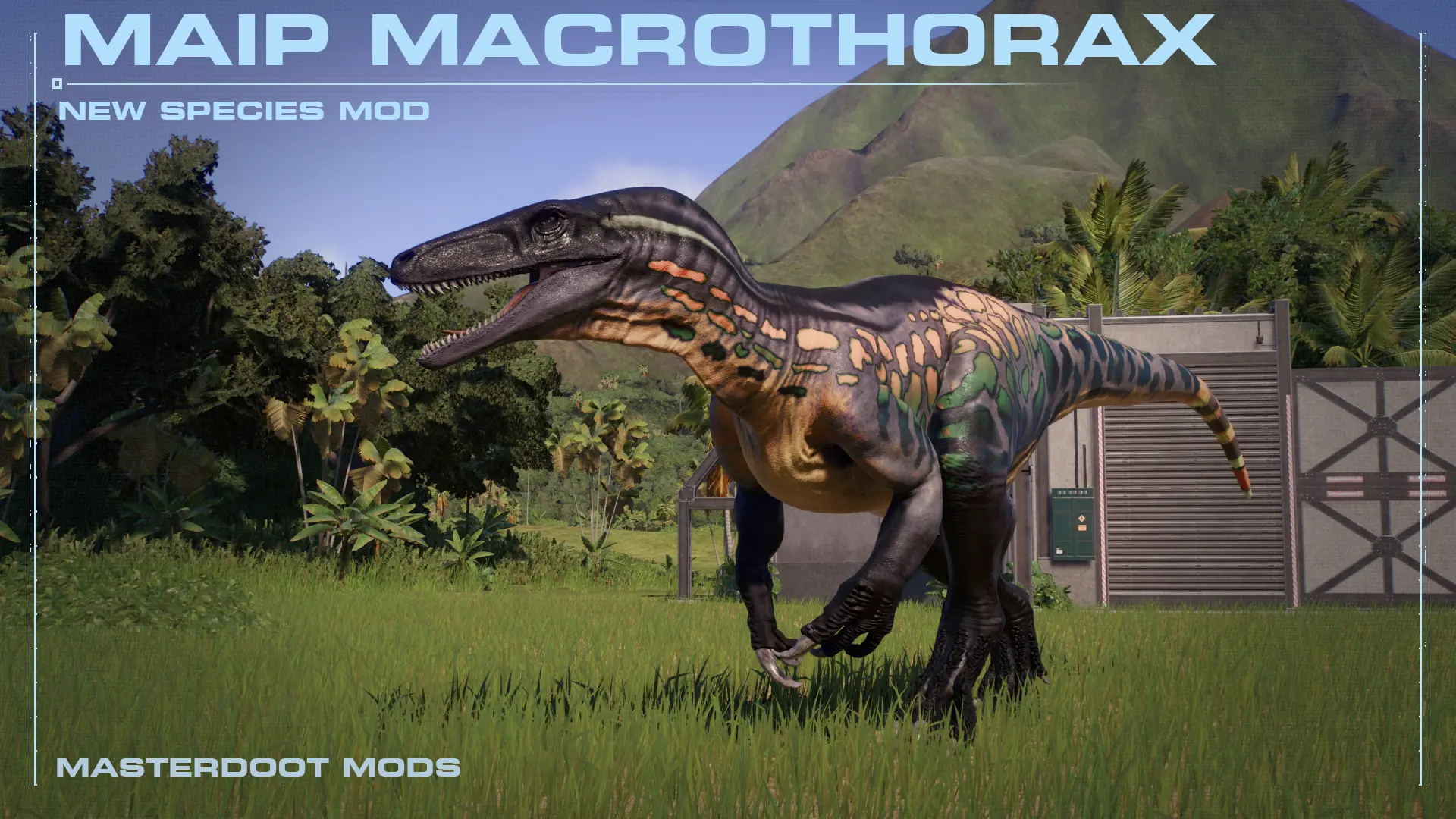 Maip macrothorax (NEW SPECIES) 1.10 Hybrid Update at Jurassic World ...