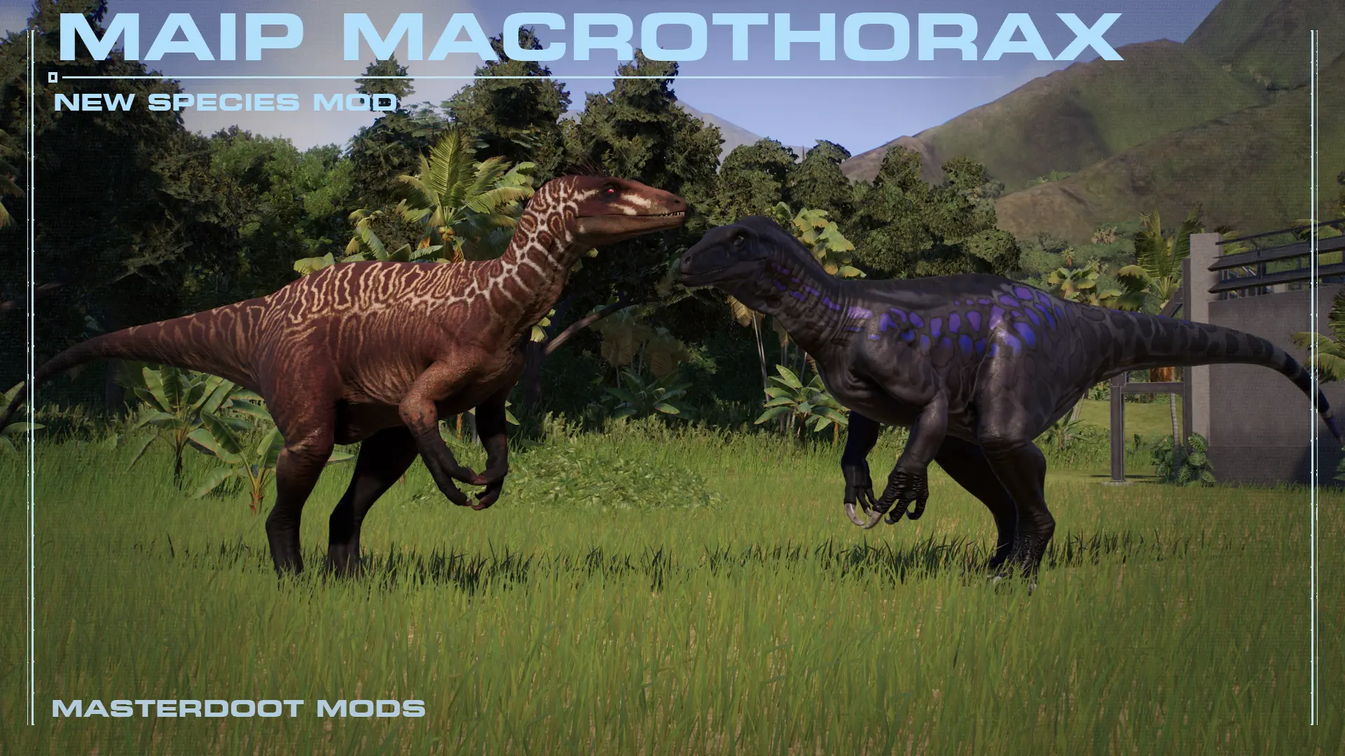 Maip macrothorax (NEW SPECIES) 1.10 Hybrid Update at Jurassic World ...