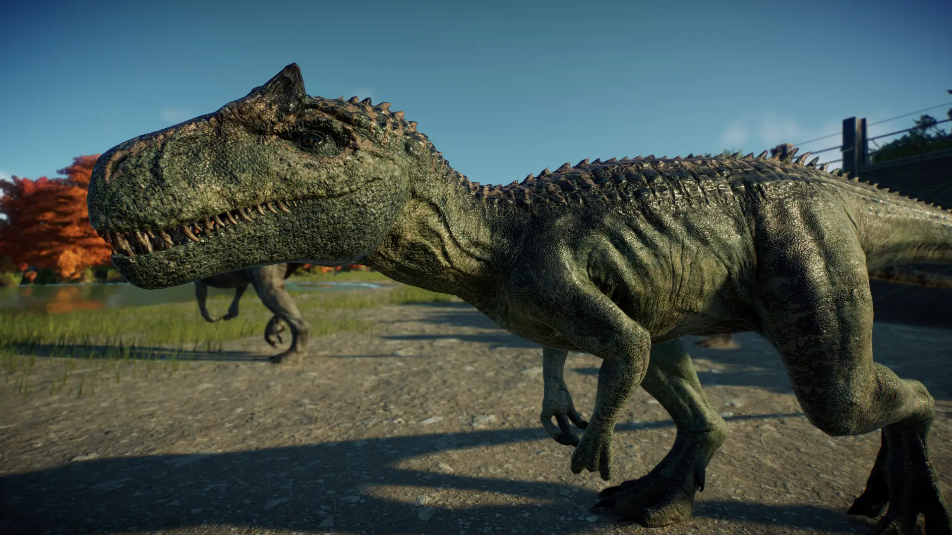 Battle At Big Rock Allosaurus - New Cosmetic At Jurassic World 