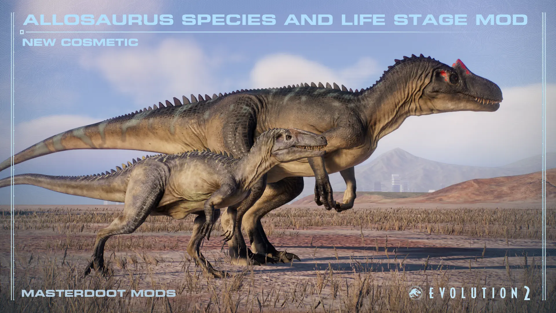 Allosaurus Species and Life Stages (NEW COSMETIC VARIANTS) 1.11 at ...