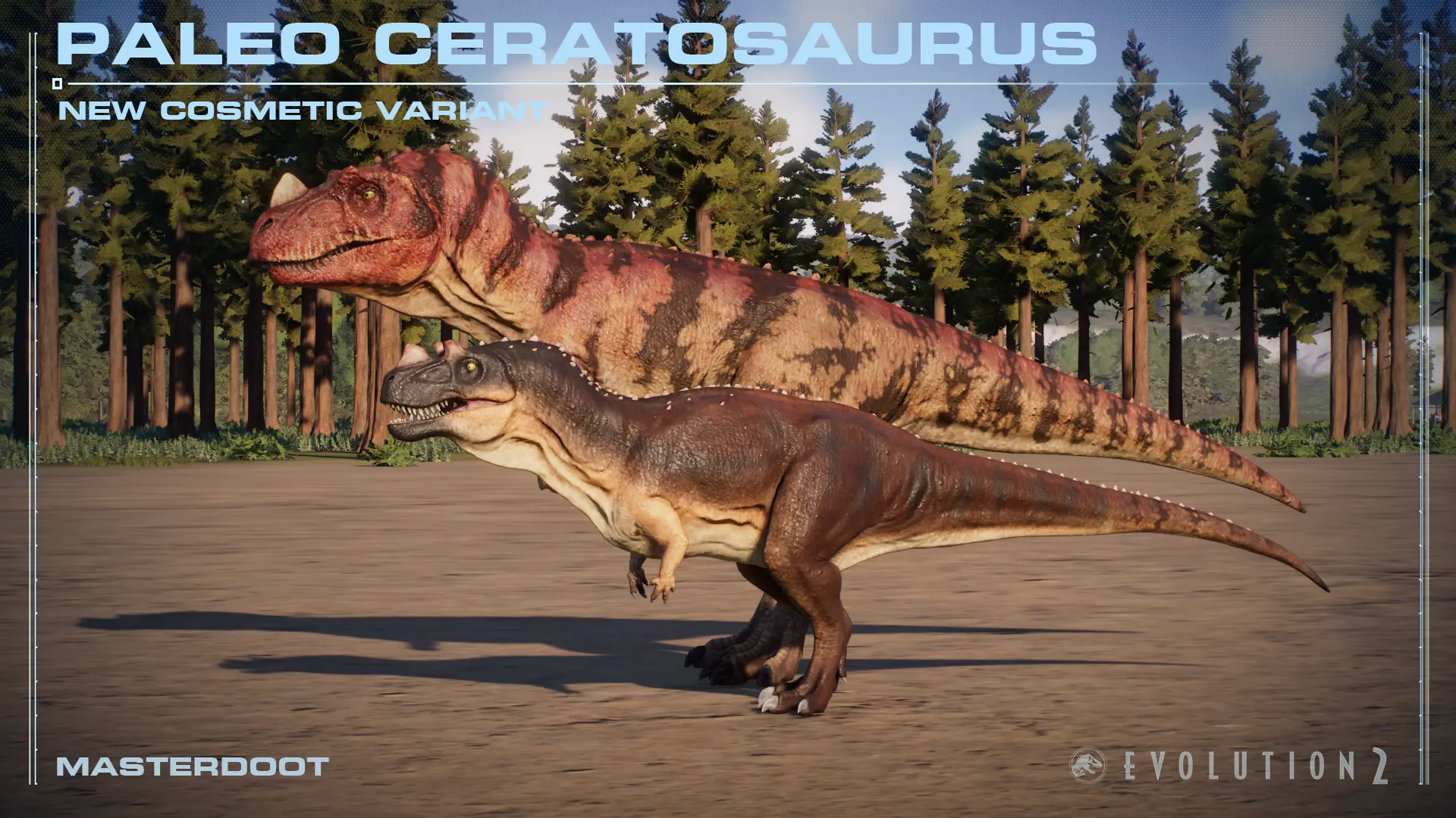 Paleo Ceratosaurus (NEW COSMETIC VARIANT) 1.8 Marine Update at Jurassic ...