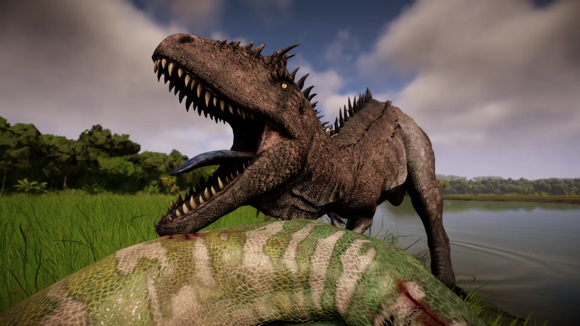 Ark Carcharodontosaurus - New Cosmetic Variant - Cretaceous Predator ...