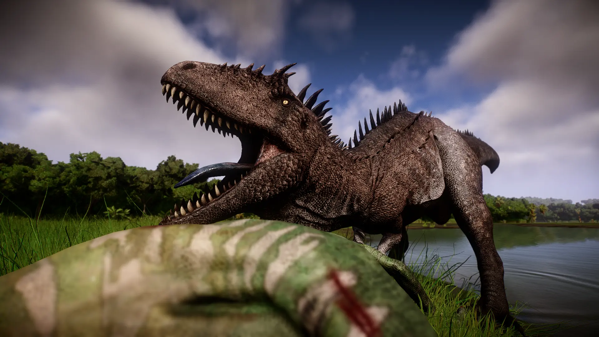 Ark Carcharodontosaurus - New Cosmetic Variant - Cretaceous Predator ...