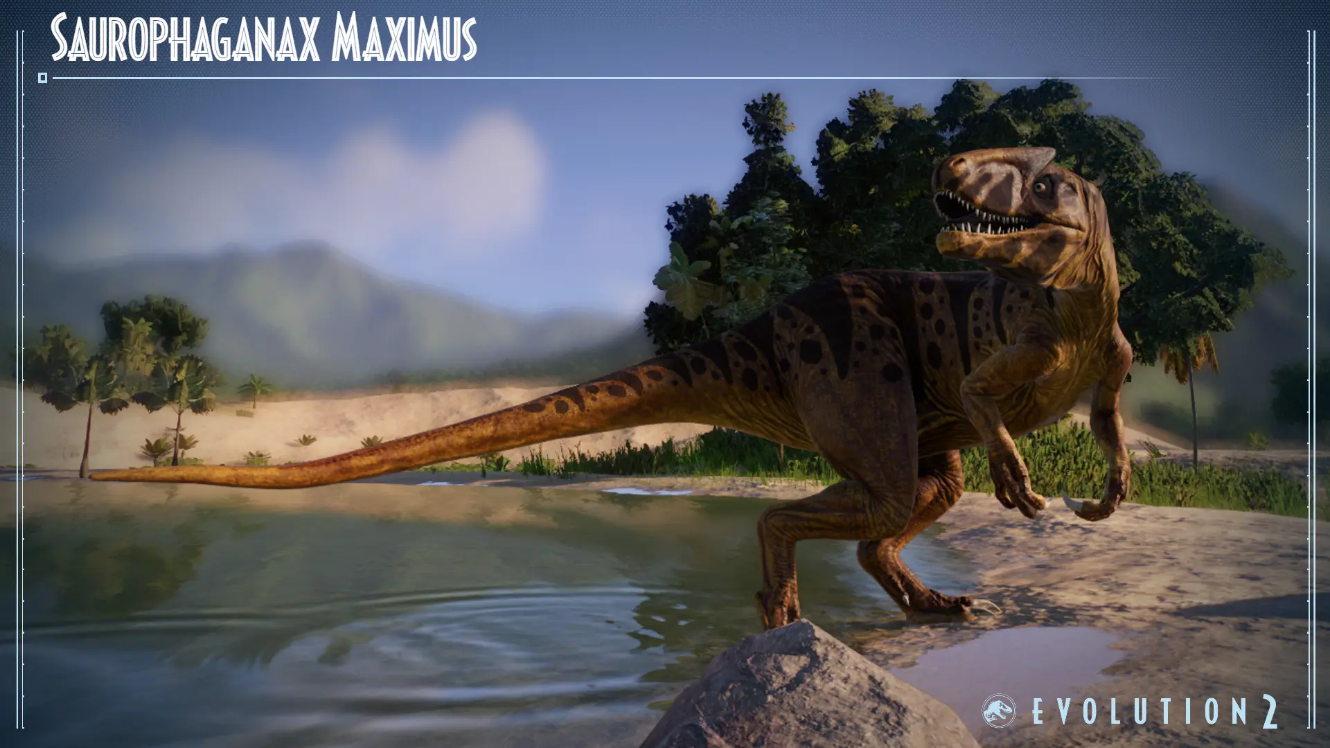 Saurophaganax maximus (New Species 1.7) at Jurassic World Evolution 2 ...