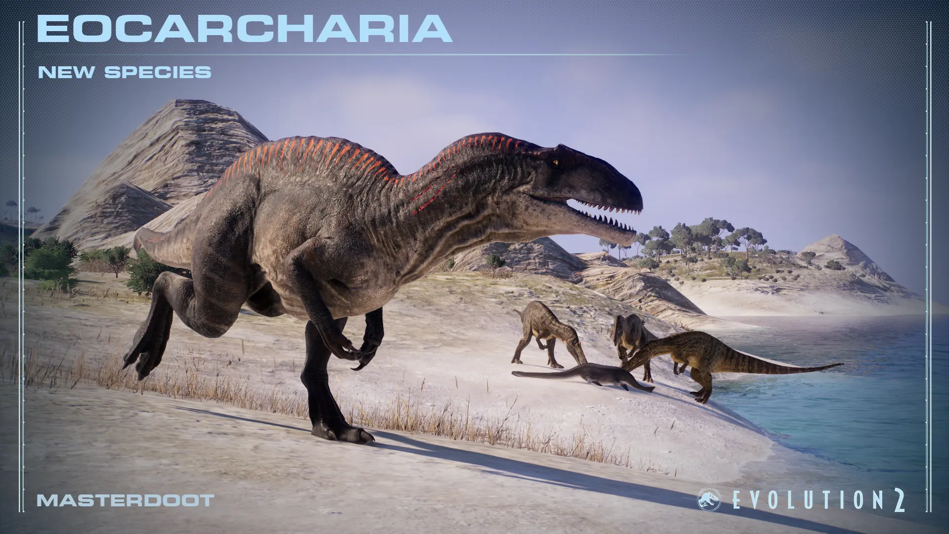 Eocarcharia (NEW SPECIES) 1.9 Cretaceous Predators Update at Jurassic ...