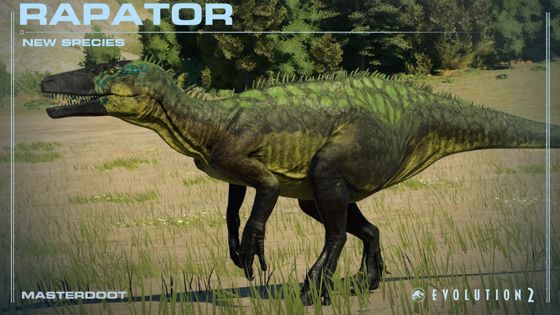 Rapator (new Species) 1.9 Cretaceous Predators Update At Jurassic World 