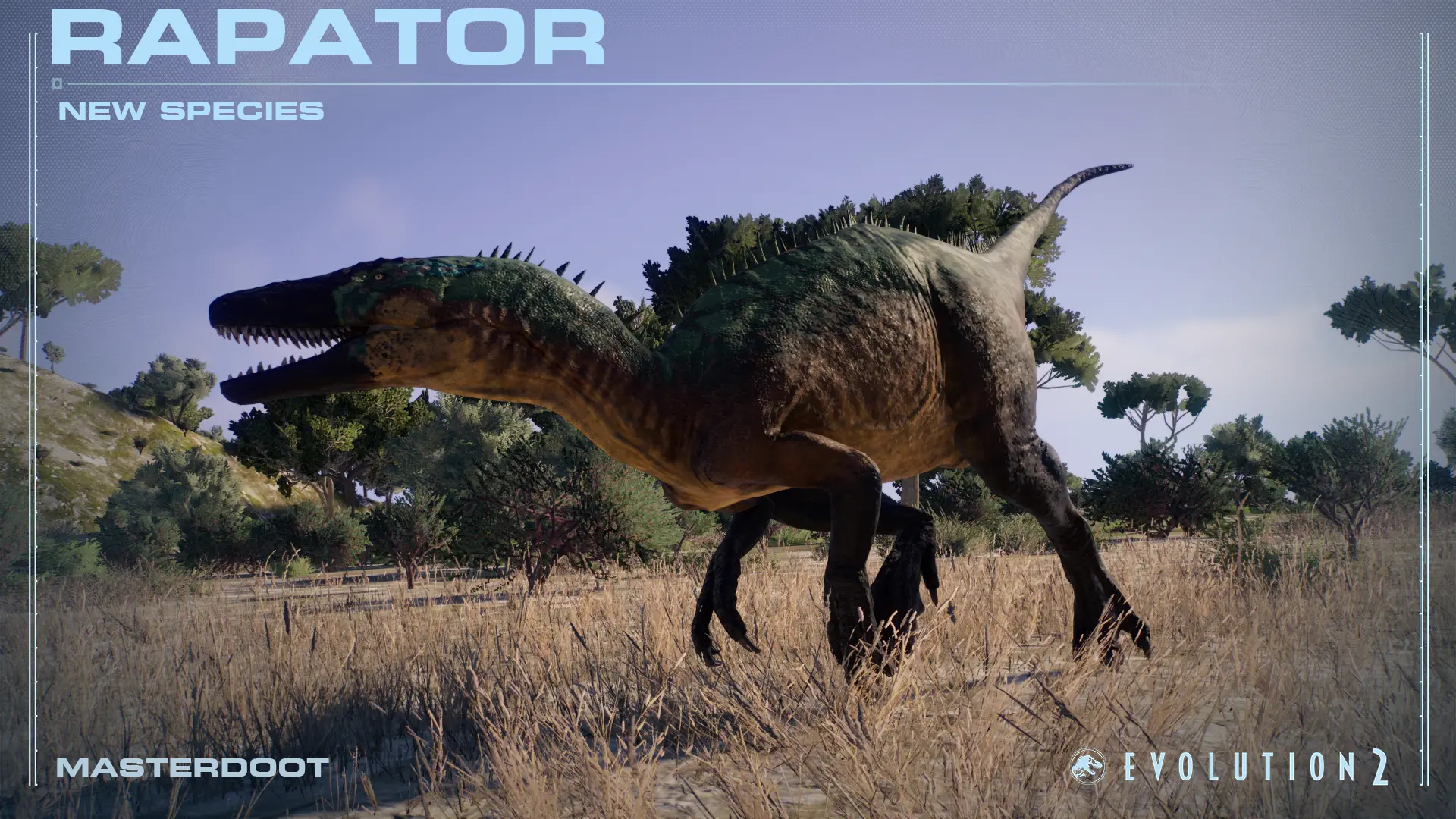 Rapator (NEW SPECIES) 1.9 Cretaceous Predators Update at Jurassic World ...