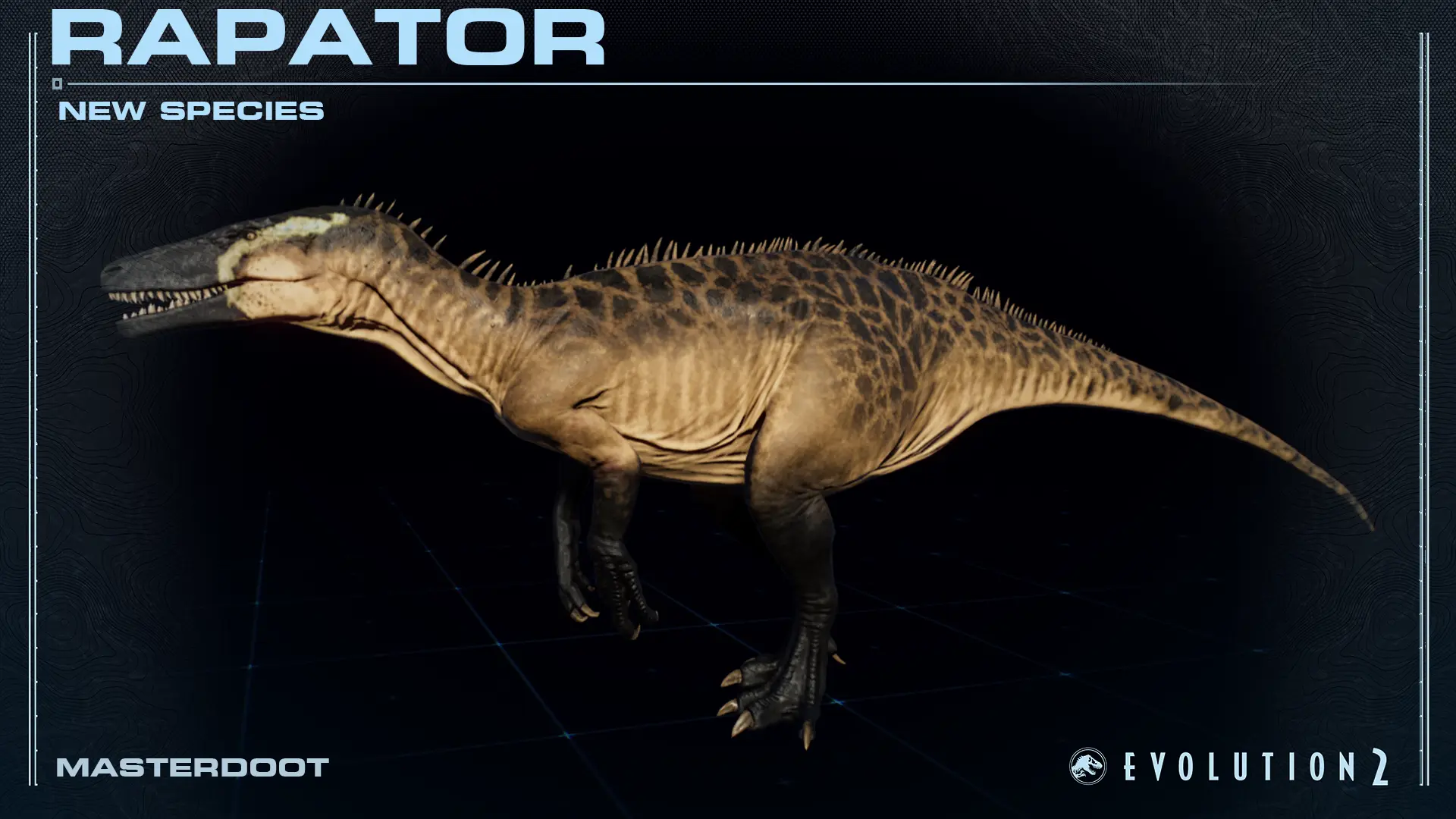 Rapator (NEW SPECIES) 1.9 Cretaceous Predators Update at Jurassic World ...