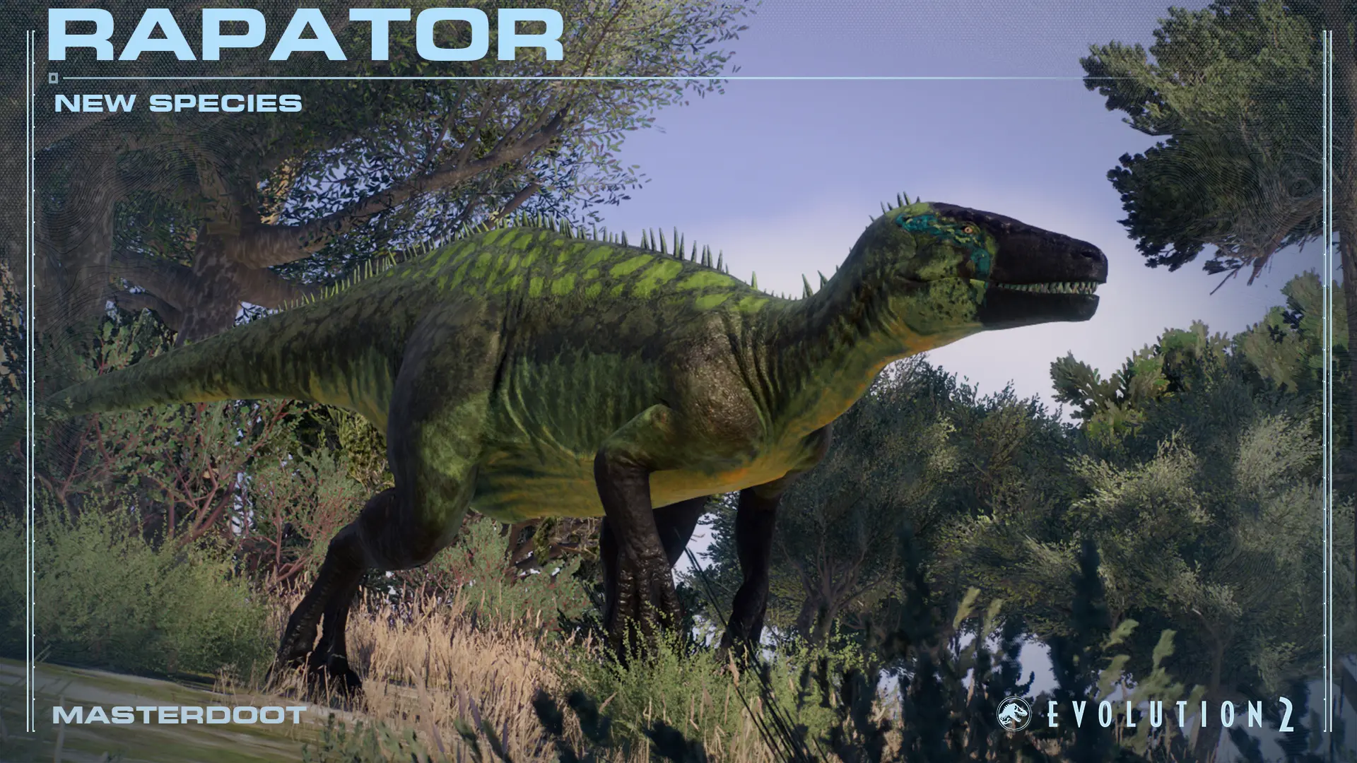 Rapator (new Species) 1.9 Cretaceous Predators Update At Jurassic World 