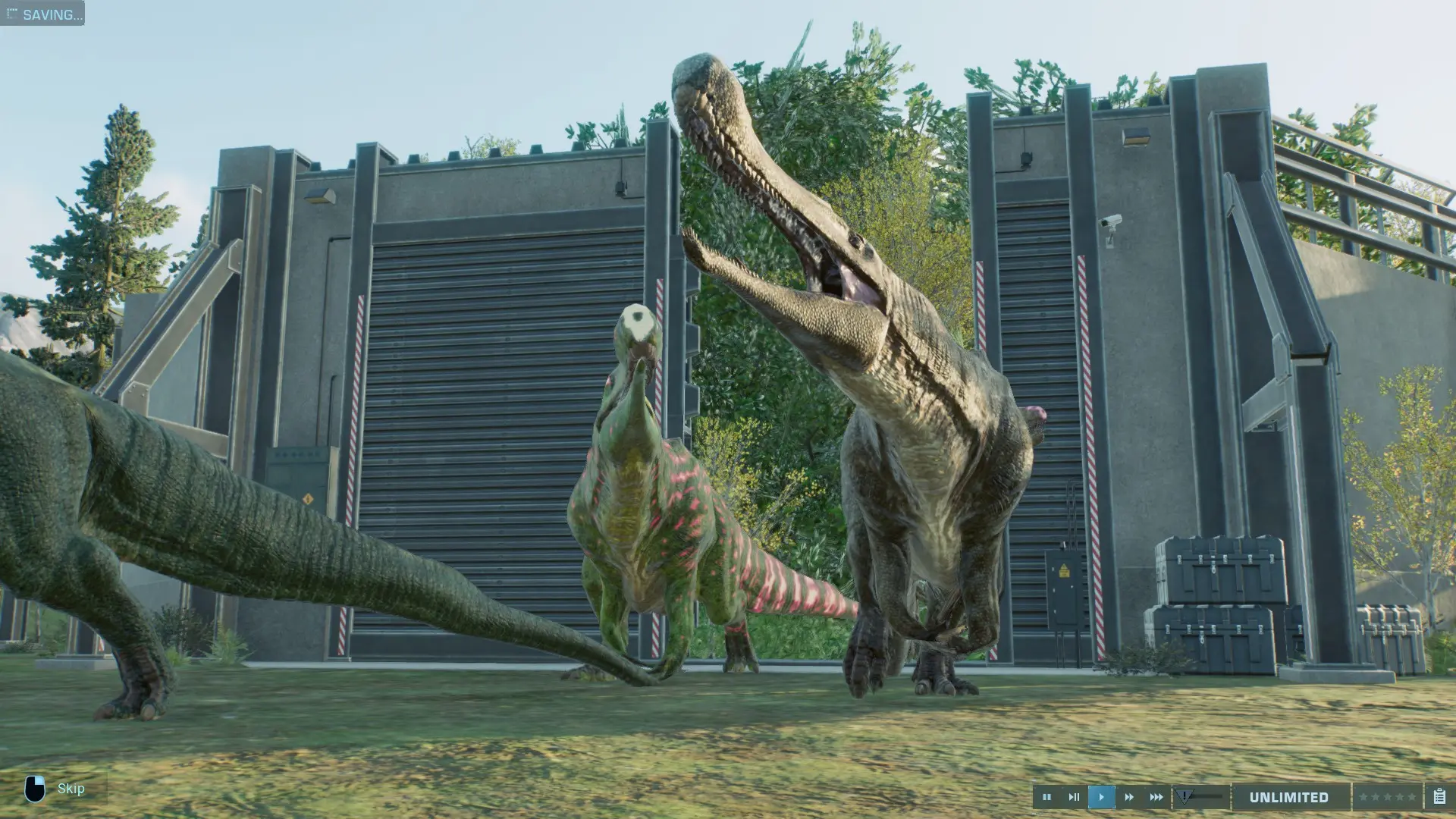 Sarcosuchus (suchomimus Replacement) At Jurassic World Evolution 2 