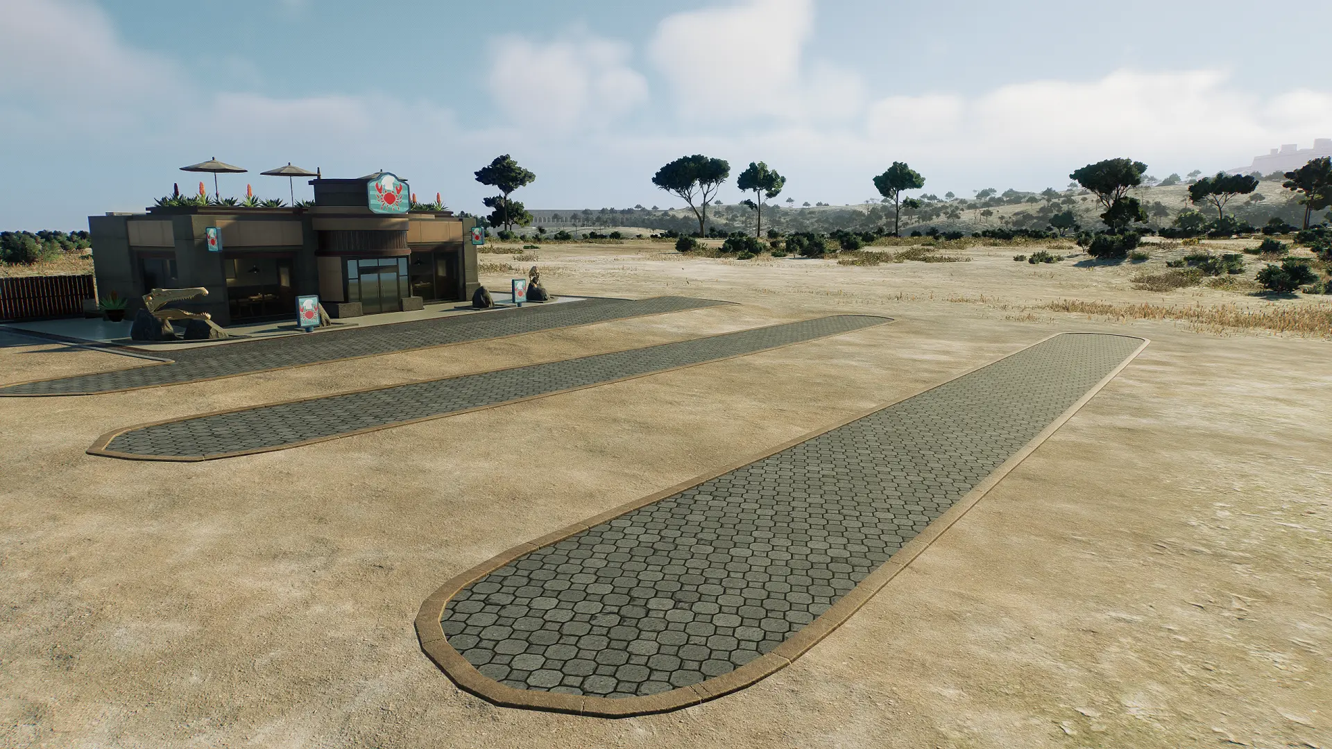 New Path Types Brick Type Edition at Jurassic World Evolution 2 Nexus ...