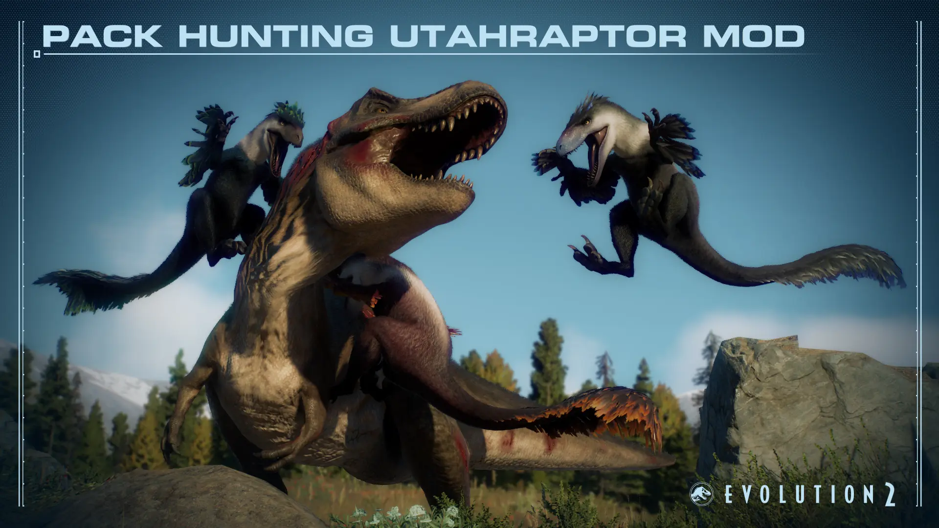 Pack Hunting Utahraptor At Jurassic World Evolution 2 Nexus Mods And Community 1581