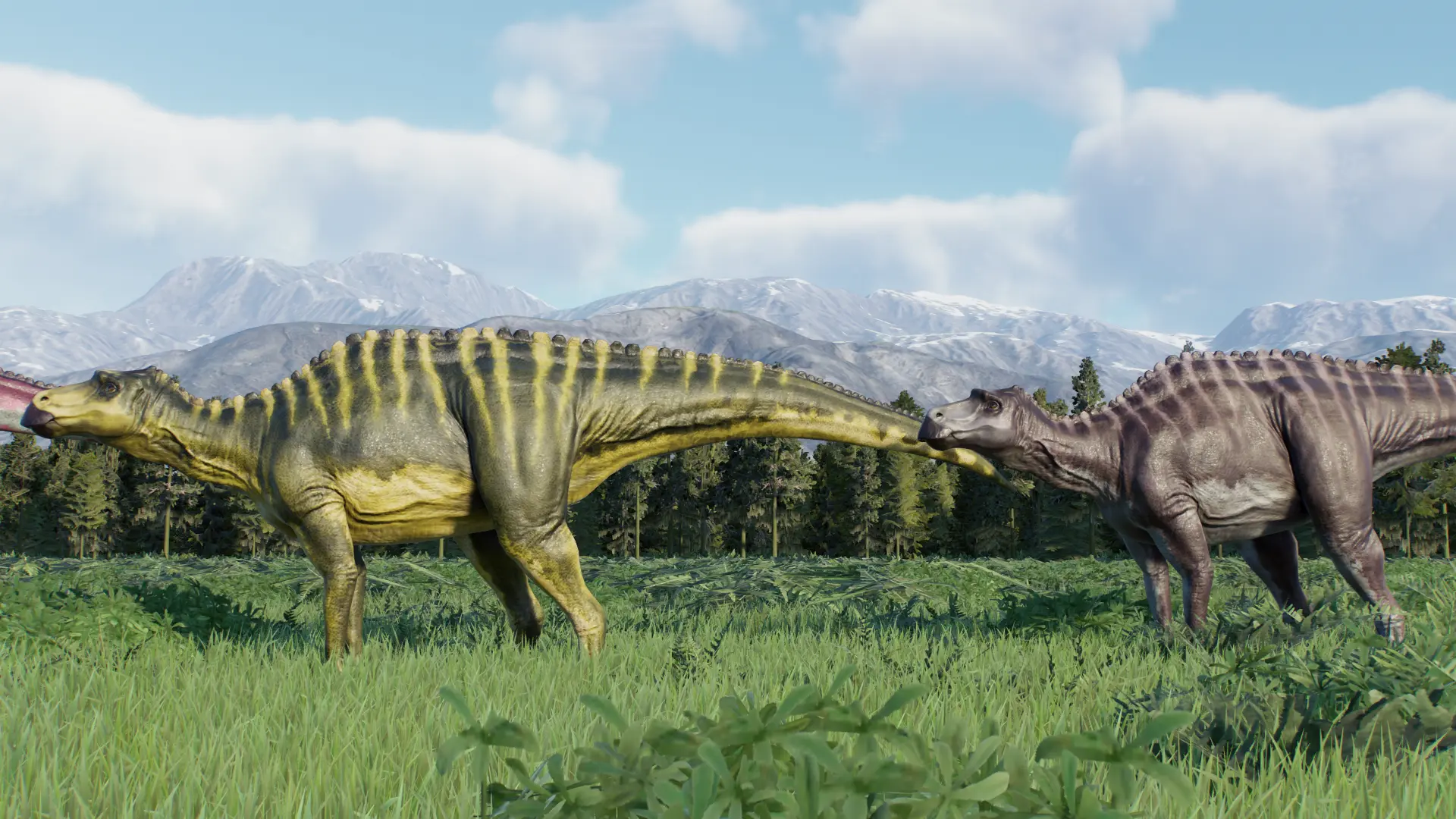 Allosaurus Corythosaurus Maiasaura and Olorotitan SKIN JWE1(update ...