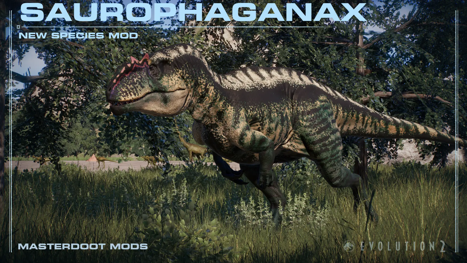 Saurophaganax (new Species) 1.11 At Jurassic World Evolution 2 Nexus 