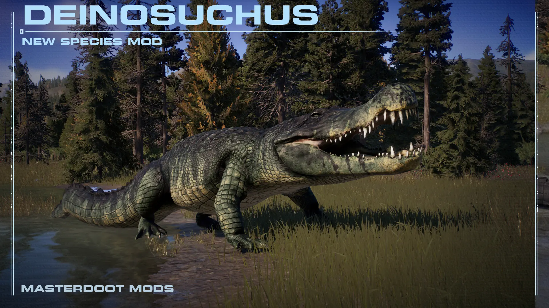 Deinosuchus (NEW SPECIES AND ANIMATIONS) 1.11 Update at Jurassic World ...