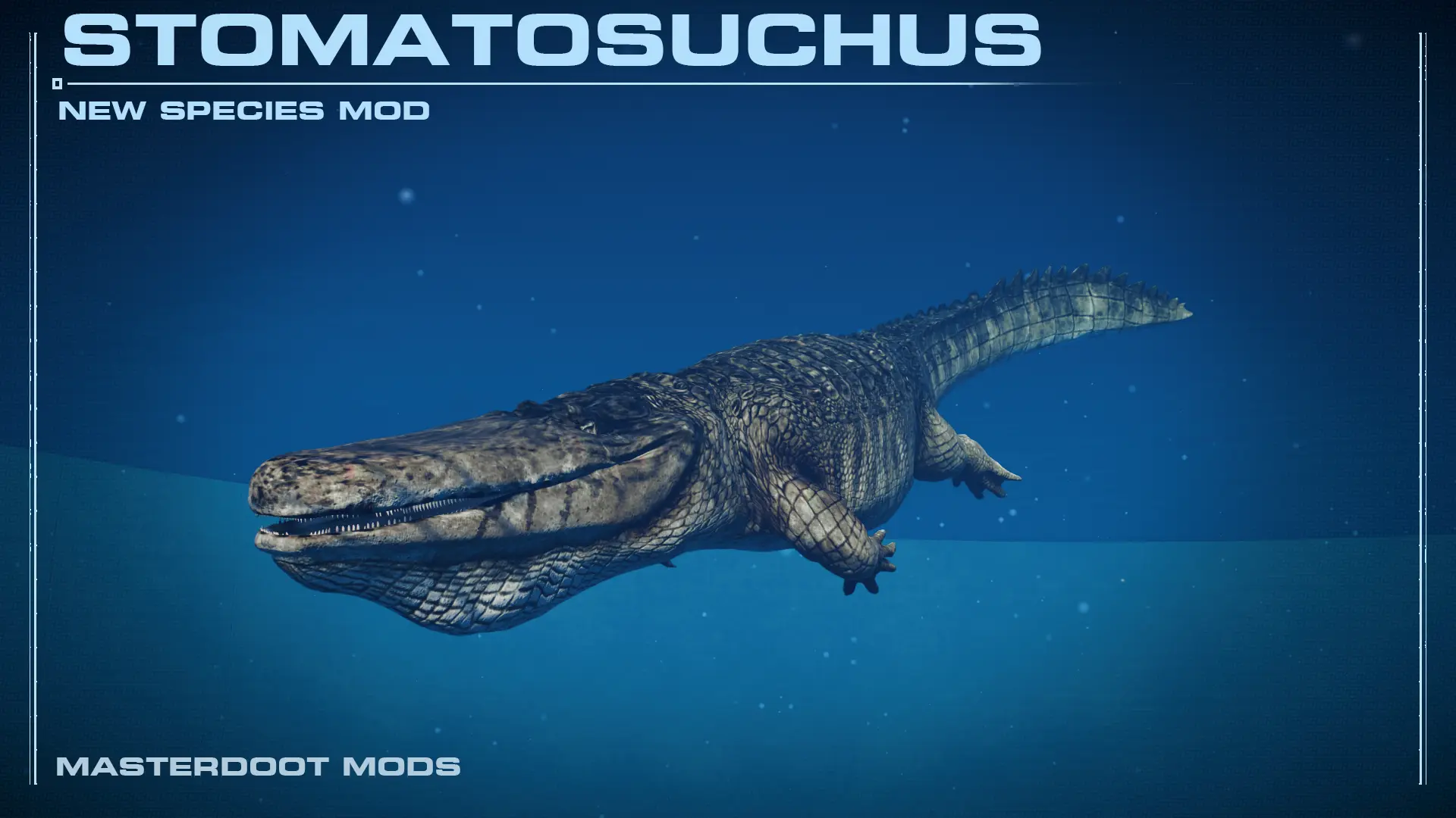 Stomatosuchus (NEW SPECIES) 1.9 Cretaceous Predators Update at Jurassic ...