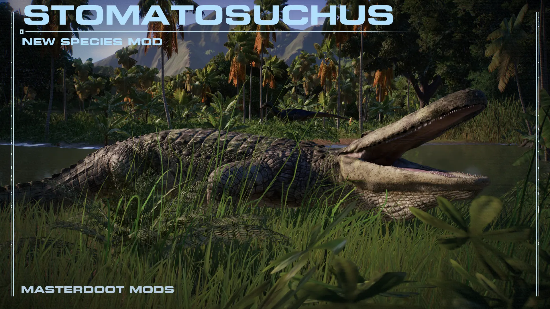 Stomatosuchus (NEW SPECIES) 1.9 Cretaceous Predators Update at Jurassic ...