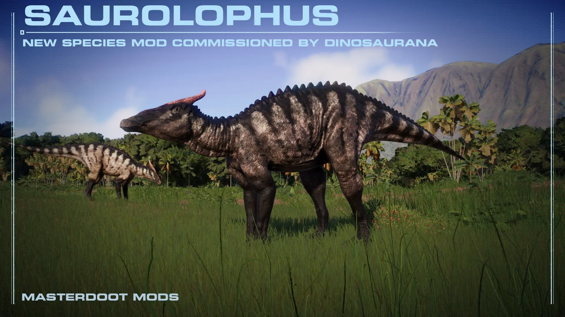 Saurolophus (NEW SPECIES) 1.9 Cretaceous Predators Update at Jurassic ...