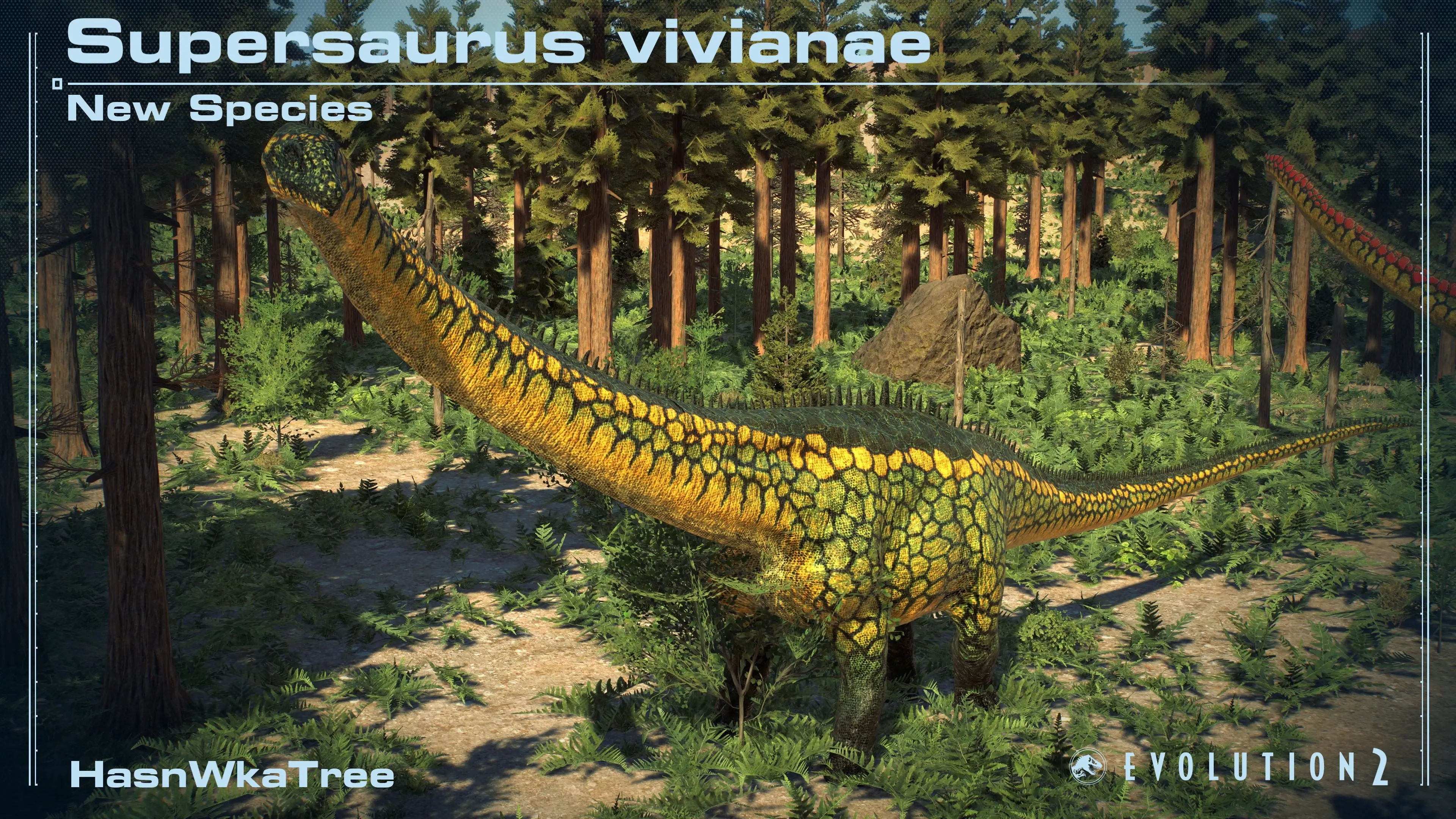 HWT's Supersaurus vivianae (1.11) (New Species) at Jurassic World ...