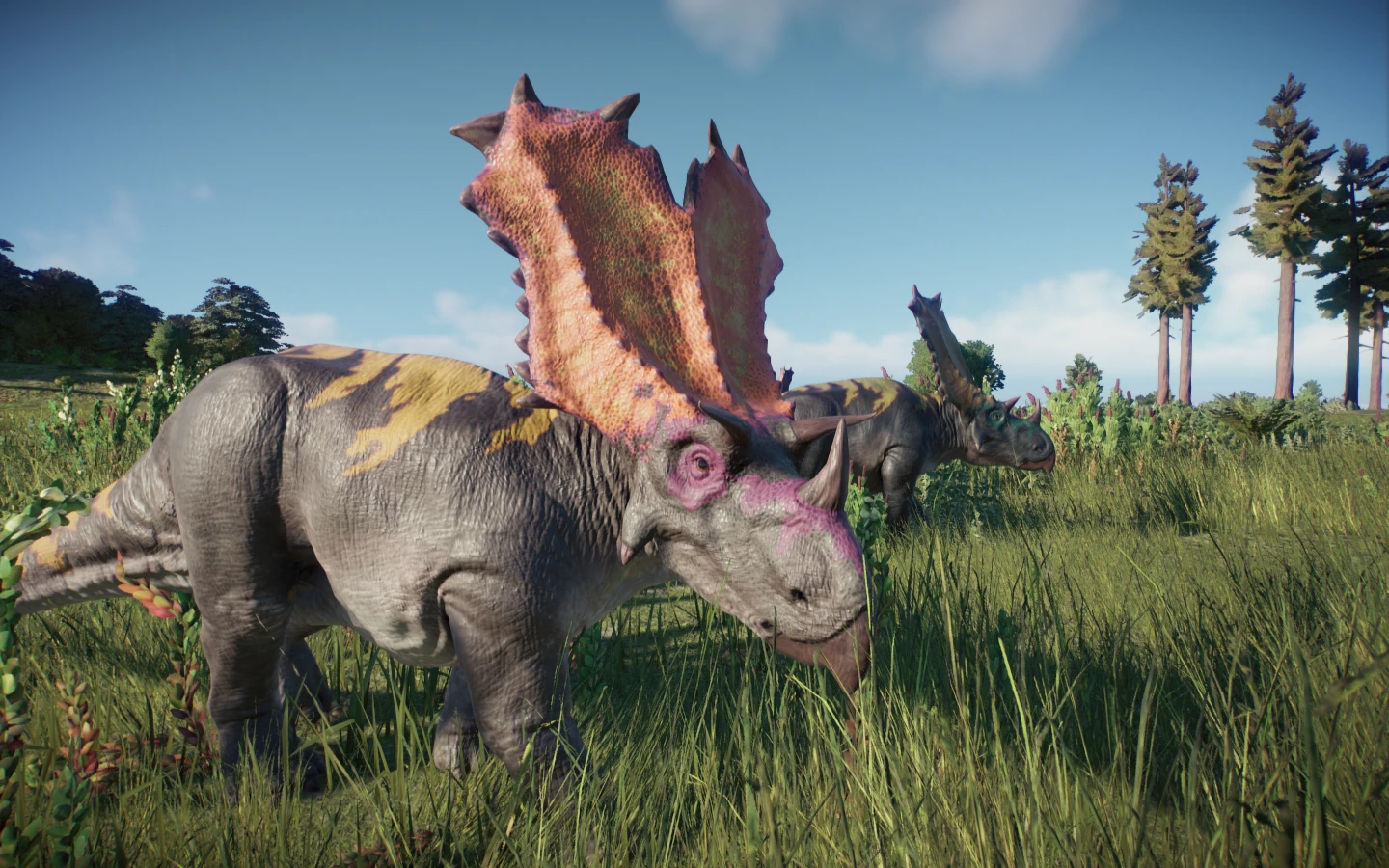 More accurate Chasmosaurus at Jurassic World Evolution 2 Nexus - Mods ...