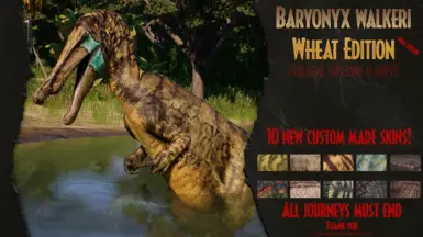 Baryonyx walkeri Paleo Edits (Wheat Edition) NEW COSMETIC