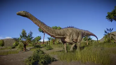 Paleo Diplodocus at Jurassic World Evolution 2 Nexus - Mods and community