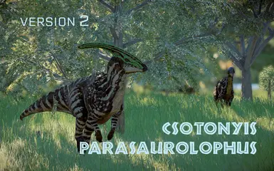 Julius Csotonyi's Parasaurolophus (Website Skin) - 1.6