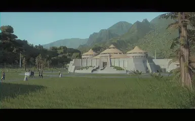 Jurassic Park Found Footage Shader