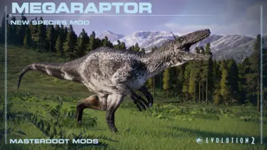 Megaraptor (NEW SPECIES) 1.10 Hybrid Update at Jurassic World Evolution ...