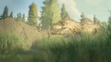 Volc's Swampy Mountain Dinosaur Range (Park Build)