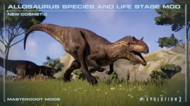 Allosaurus Species and Life Stages (NEW COSMETIC VARIANTS) 1.11 at ...