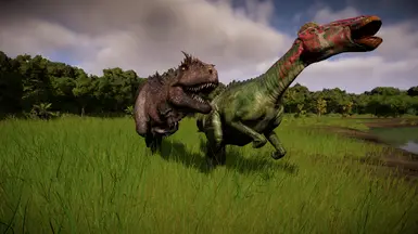 Ark Carcharodontosaurus - New Cosmetic Variant - Cretaceous Predator 