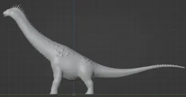 Vanilla Alamosaurus